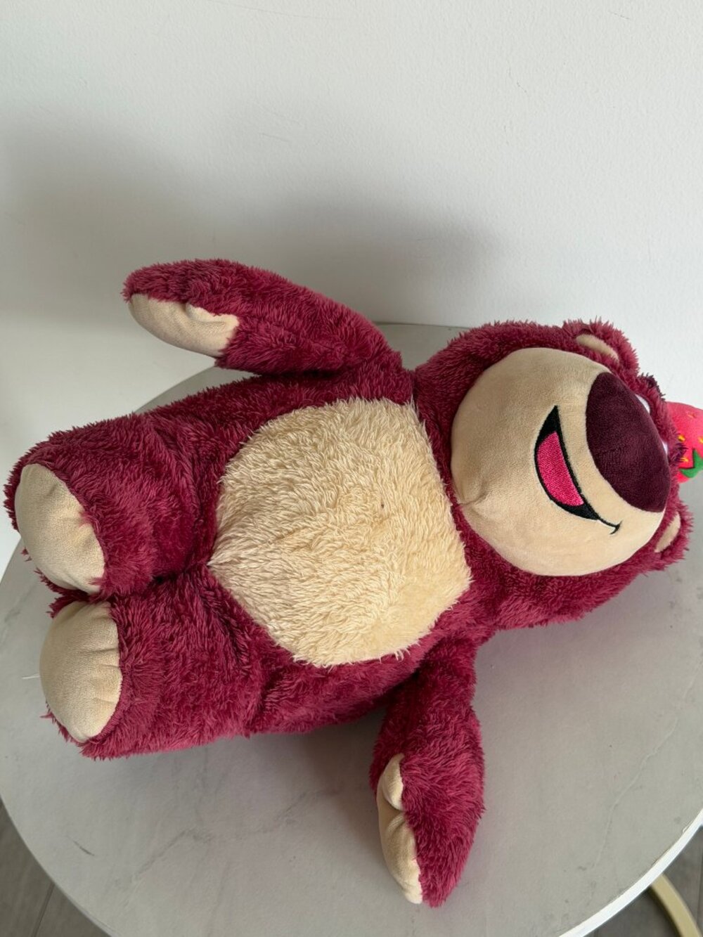 Disney Pixar Lotso Pink Strawberry O'Huggin Bear Toy Story Bear Stuffed Animal - Picture 8 of 13